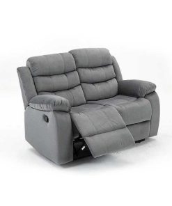 Sof S Easy Mobel | Sofa Reclinable Manual Houston 2 Plazas Gris