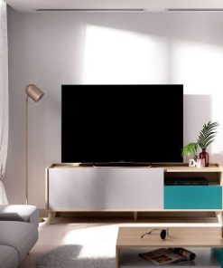 Sal N Y Comedor Easy Mobel | Mueble Bajo Tv Nova 1 Puerta Y 1 Cajon Cambria