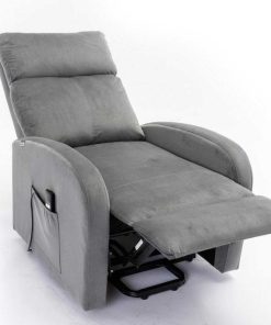 Sof S Easy Mobel | Sillon Reclinable Manual Irene 1 Plaza Gris