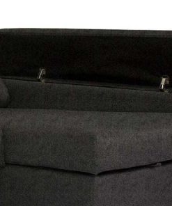 Sof S Easy Mobel | Sofa Chaise Longue Silver 260Cm. Reclinable, Con Arcon