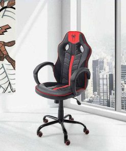 Mesas Y Sillas Easy Mobel Sillas Gaming Ergon Micas | Silla Gaming Ergonomica Y Giratoria Spider . Regulable En Altura Rojo