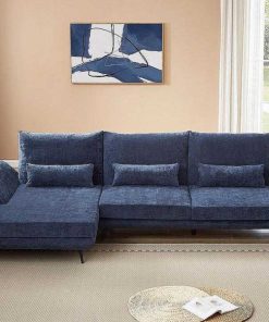 Sof S Easy Mobel | Sofa Chaise Longue Executive Luxury 330Cm Azul