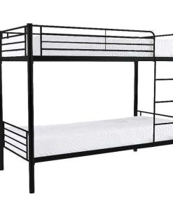 Dormitorio Easy Mobel | Oferta: Litera Metalica Doble Cama 90Cm + 2 Colchones