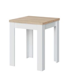 Mesas Y Sillas Easy Mobel Mesas De Comedor, Comedor O Cocina | Mesa Auxiliar Extensible Livre 134Cm. Comedor O Cocina Blanco Y Cambria