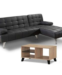 Sof S Easy Mobel | Sofa Cama Chaise Longue Xs + Mesita De Centro Dn