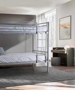 Dormitorio Easy Mobel | Litera Metalica Doble Cama 90Cm As-110