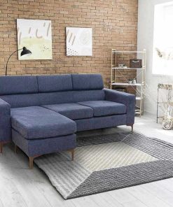 Sof S Easy Mobel | Sofa Chaise Longue Reversible Fido 196Cm Azul