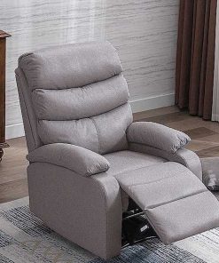 Sof S Easy Mobel | Sillon Reclinable Manual Miami 1 Plaza Marron