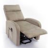 Sof S Easy Mobel | Sillon Reclinable Manual Irene 1 Plaza Marron