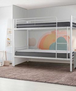 Dormitorio Easy Mobel | Litera Metalica Doble Cama 90Cm As-110