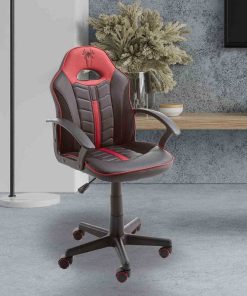 Mesas Y Sillas Easy Mobel Sillas Gaming Ergon Micas | Silla Gaming De Escritorio Y Giratoria Spider . Regulable En Altura Rojo