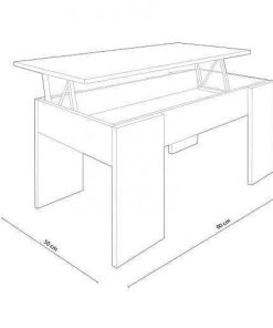 Mesas Y Sillas Easy Mobel | Pack Mesa De Cristal Templado + 6 Sillas + Mesa De Centro