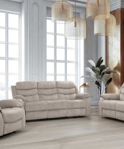 Sof S Easy Mobel | Sofa Reclinable Manual Houston 2 Plazas Marron