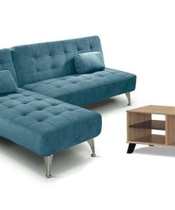 Sof S Easy Mobel | Sofa Cama Chaise Longue Xs + Mesita De Centro Dn