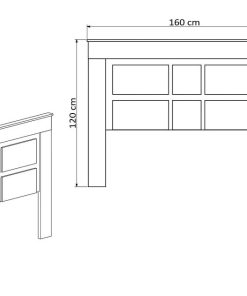 Dormitorio Easy Mobel | Cabecero Lara De Matrimonio