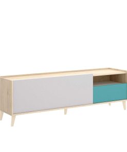 Sal N Y Comedor Easy Mobel | Mueble Bajo Tv Nova 1 Puerta Y 1 Cajon Cambria