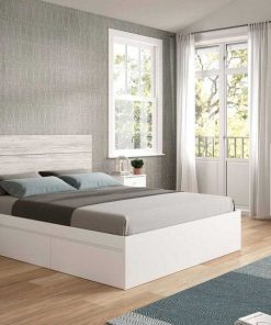 Dormitorio Easy Mobel | Cabecero De Cama Sweet. Cabezal + 2 Mesitas Blanco