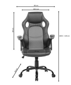 Mesas Y Sillas Easy Mobel Sillas Gaming Ergon Micas | Silla Gaming Ergonomica Y Giratoria Atreus. Regulable En Altura Rojo