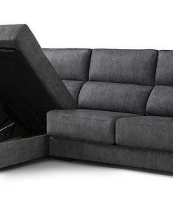 Sof S Easy Mobel | Sofa Chaise Longue Reclinable Everest 294Cm Gris