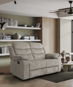 Sof S Easy Mobel | Sofa Reclinable Manual Houston 2 Plazas Marron