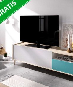 Sal N Y Comedor Easy Mobel | Mueble Bajo Tv Nova 1 Puerta Y 1 Cajon Cambria