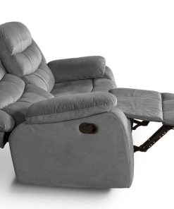 Sof S Easy Mobel | Sofa Reclinable Manual Houston 2 Plazas Gris