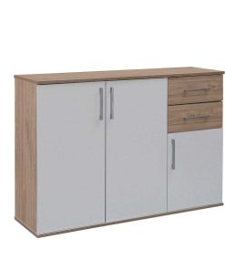 Sal N Y Comedor Easy Mobel | Comoda Aparador Joana 3 Puertas Y 2 Cajones