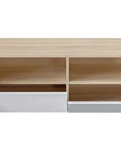 Sal N Y Comedor Easy Mobel | Mueble Tv Tamiko 4 Puertas Blanco Y Roble