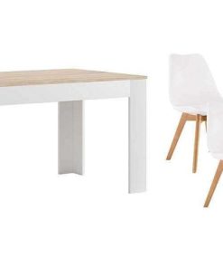 Mesas Y Sillas Easy Mobel | Pack Mesa Extensible De Comedor O Cocina + 4 Sillas Nordic