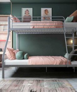 Dormitorio Easy Mobel | Oferta: Litera De Matrimonio Metalica + 2 Colchones