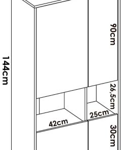 Sal N Y Comedor Easy Mobel | Mueble Auxiliar De Salon O Comedor Lund Roble