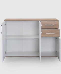 Sal N Y Comedor Easy Mobel | Comoda Aparador Joana 3 Puertas Y 2 Cajones