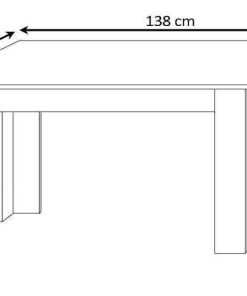 Mesas Y Sillas Easy Mobel | Pack Mesa De Comedor O Cocina Fija + 6 Sillas Estilo Nordico