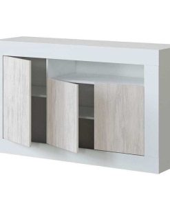 Sal N Y Comedor Easy Mobel | Aparador 3 Puertas Baltik. Muebles Salon O Comedor Blanco