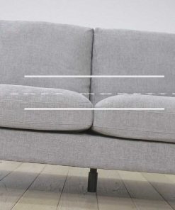 Sof S Easy Mobel | Sofa 3 Plazas Moretti 170Cm Gris