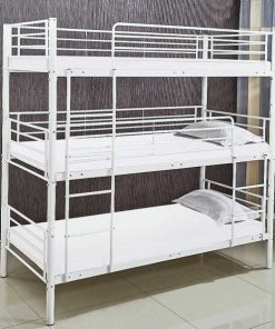 Dormitorio Easy Mobel | Litera Triple Metalica 90Cm