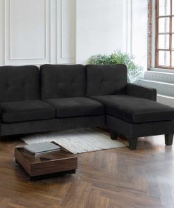 Sof S Easy Mobel | Sofa + Puff Convertible En Chaise Longue Vika