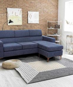 Sof S Easy Mobel | Sofa Chaise Longue Reversible Fido 196Cm Azul