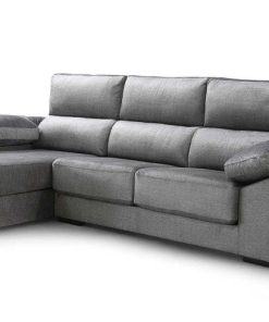 Sof S Easy Mobel | Sofa Chaise Longue Reclinable Everest 294Cm Gris