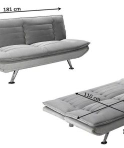 Sof S Easy Mobel | Sofa Cama Ibiza 181Cm Gris