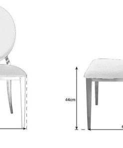 Mesas Y Sillas Easy Mobel Mesas De Comedor, Comedor O Cocina | Sillas De Comedor Ft En Polipiel