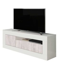 Sal N Y Comedor Easy Mobel | Mueble Tv Baltik 2 Puertas Blanco